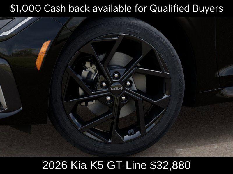 new 2026 Kia K5 car, priced at $32,880