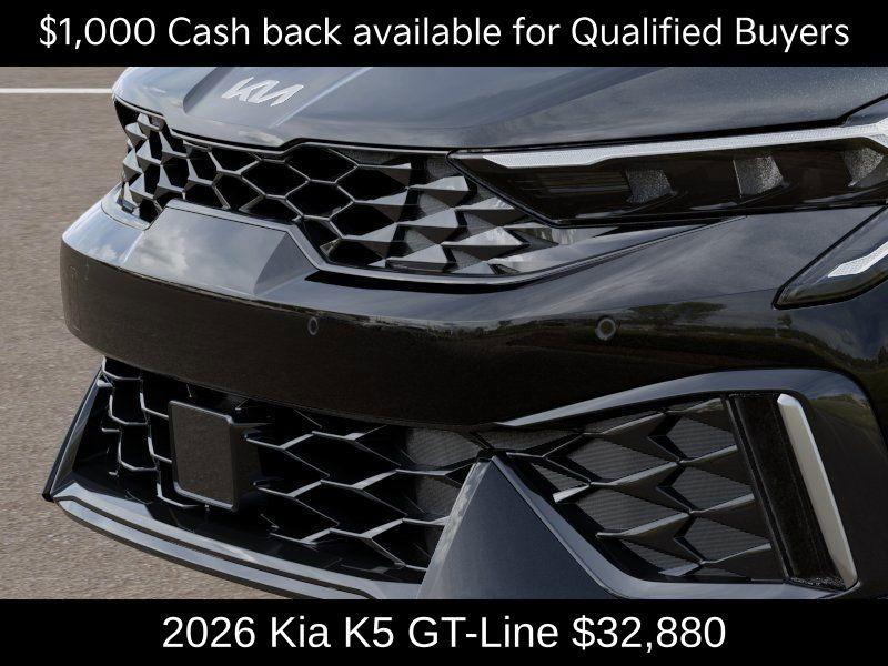 new 2026 Kia K5 car, priced at $32,880