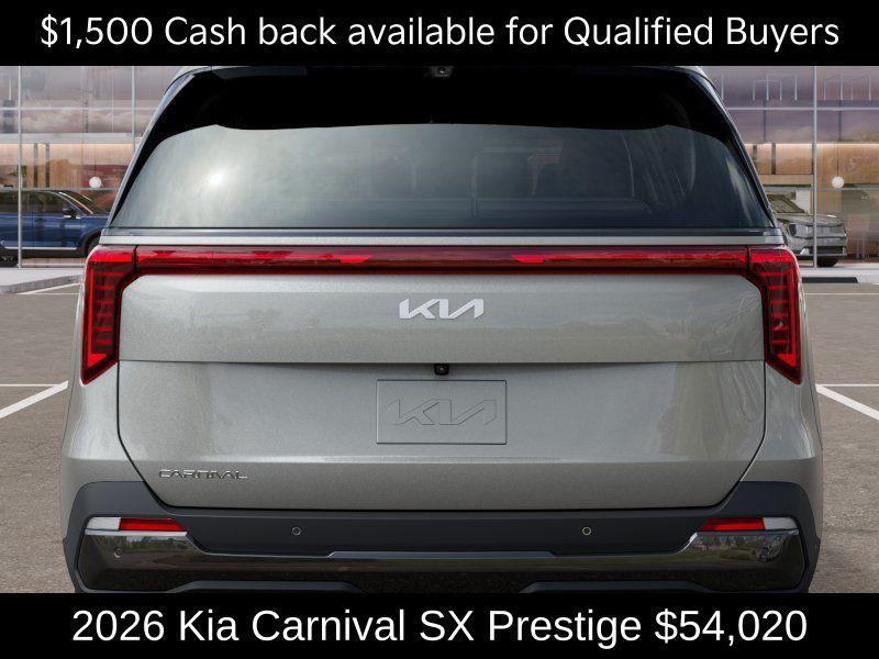 new 2026 Kia Carnival car, priced at $54,020