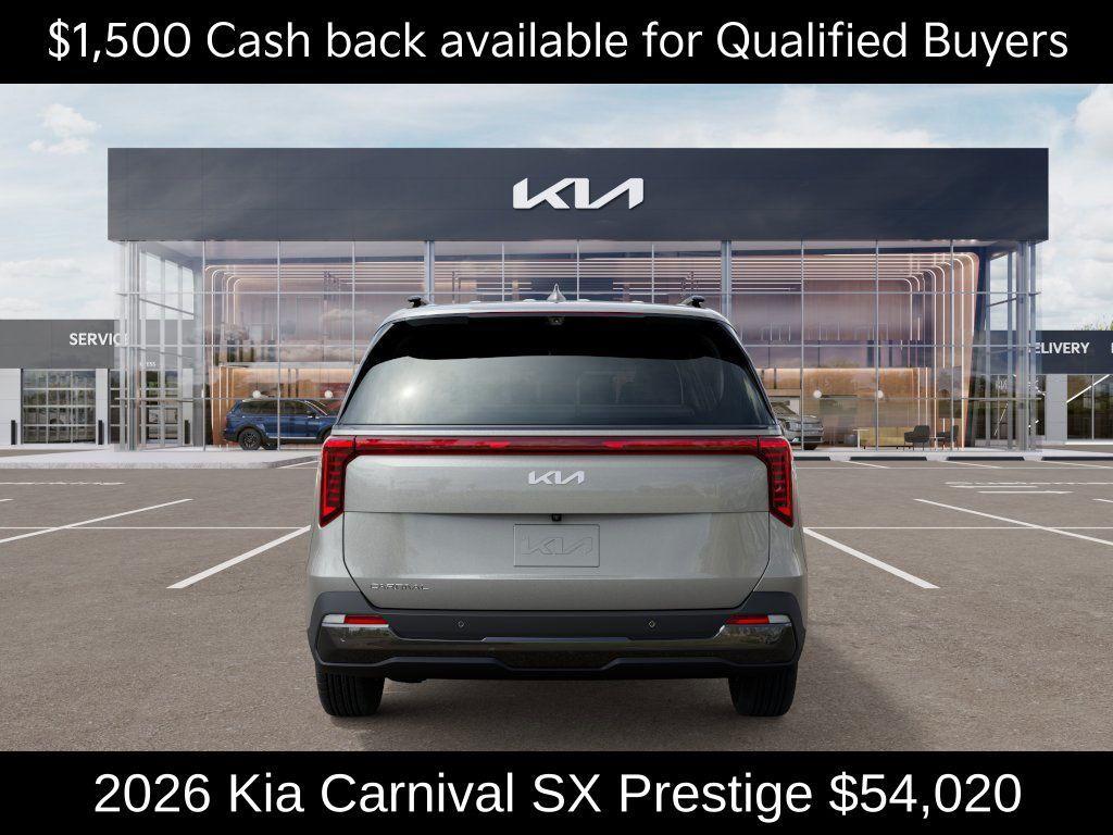 new 2026 Kia Carnival car, priced at $54,020