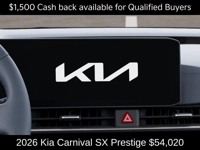 new 2026 Kia Carnival car, priced at $54,020