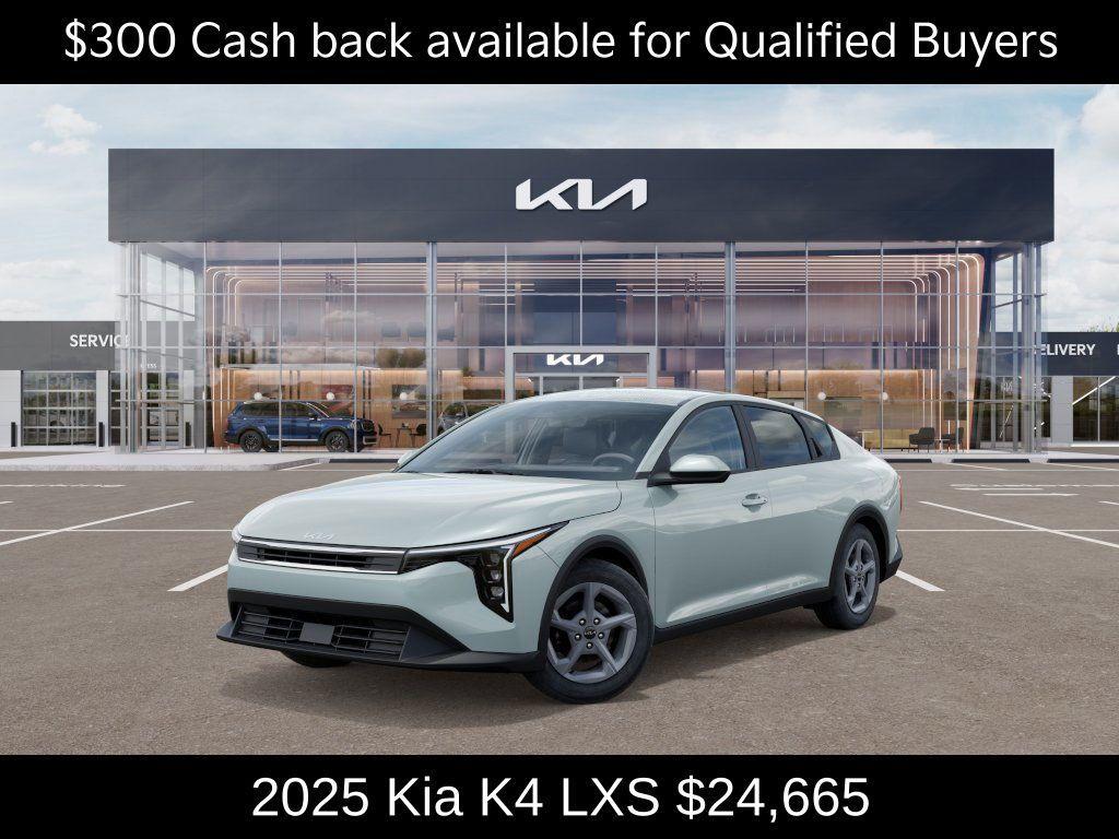 new 2025 Kia K4 car, priced at $24,665