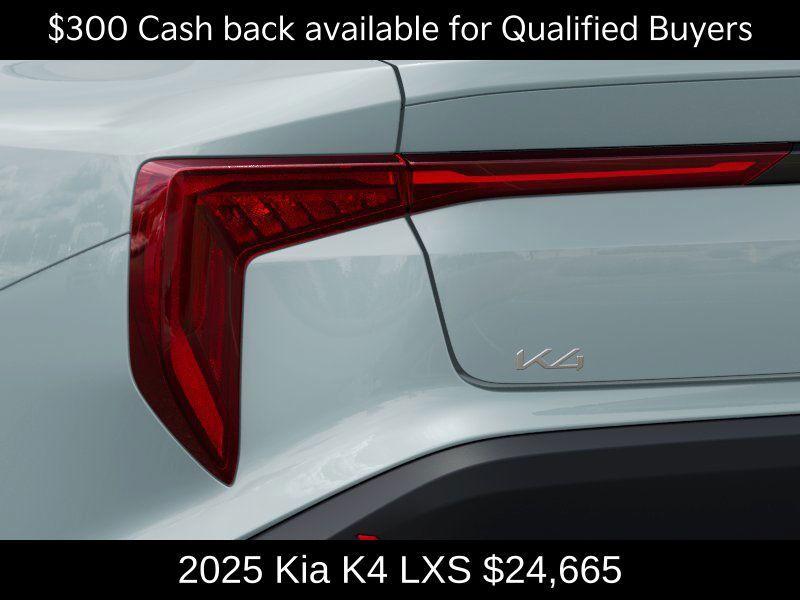 new 2025 Kia K4 car, priced at $24,665