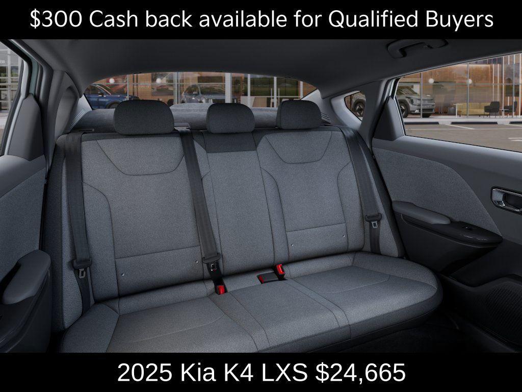 new 2025 Kia K4 car, priced at $24,665