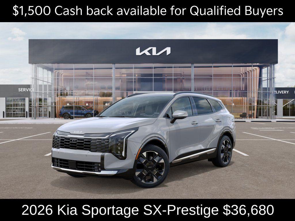 new 2026 Kia Sportage car, priced at $36,680