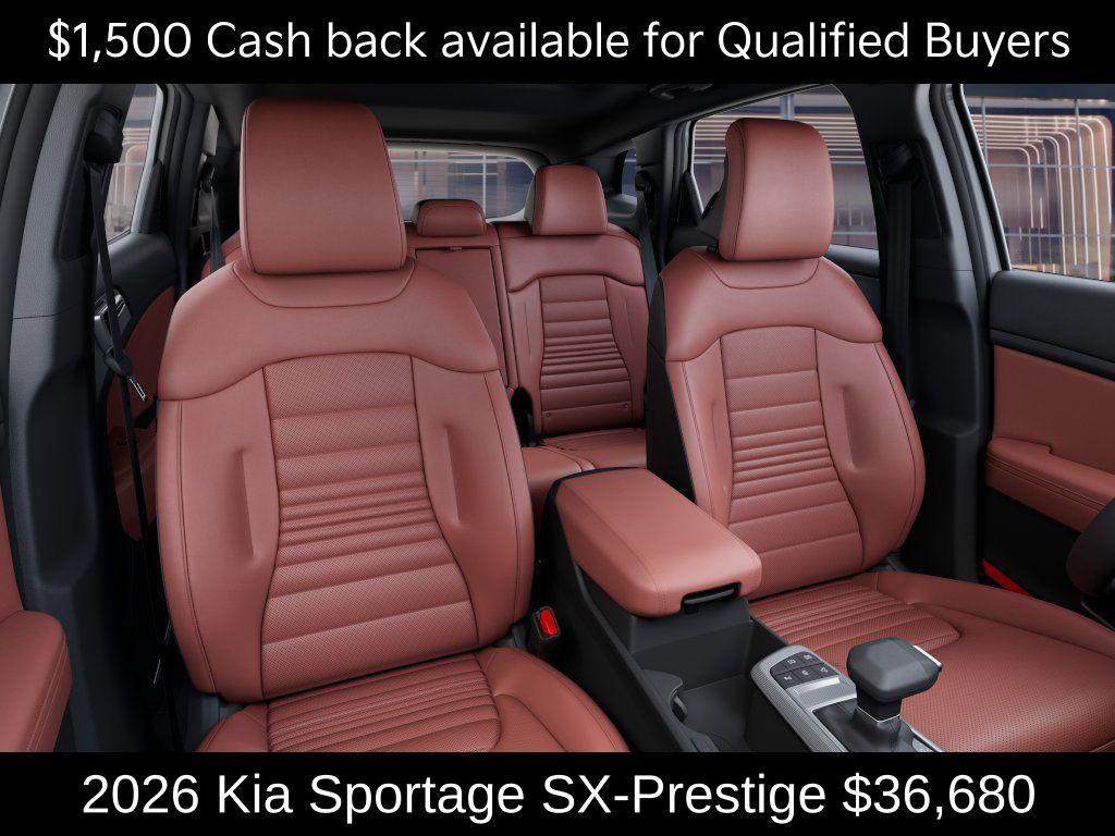 new 2026 Kia Sportage car, priced at $36,680