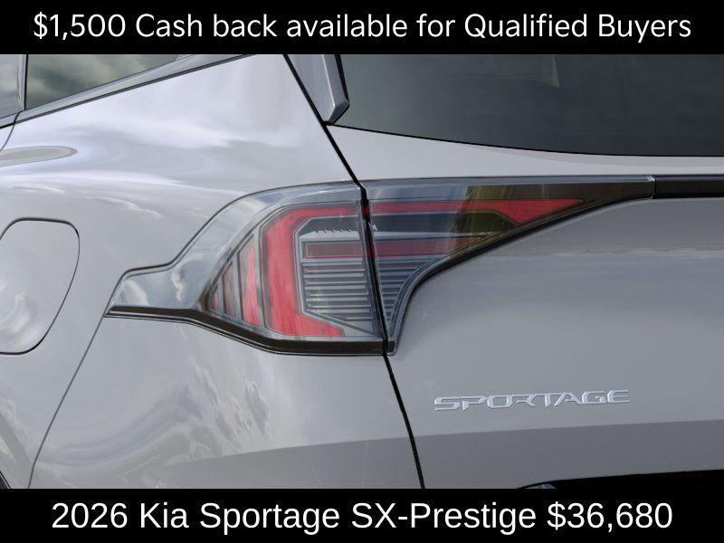 new 2026 Kia Sportage car, priced at $36,680