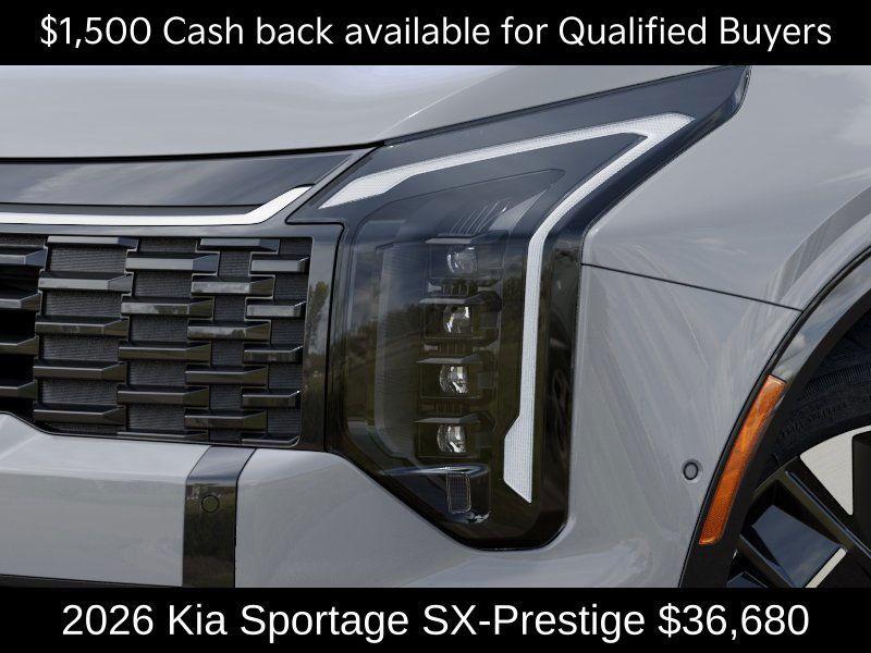 new 2026 Kia Sportage car, priced at $36,680