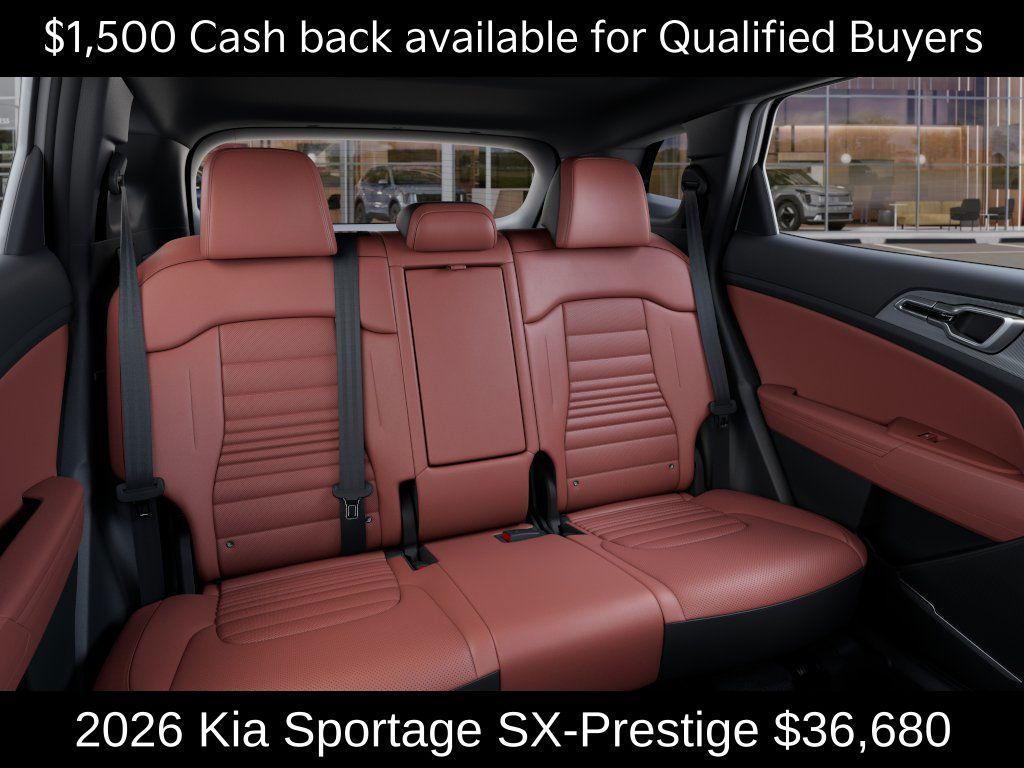 new 2026 Kia Sportage car, priced at $36,680