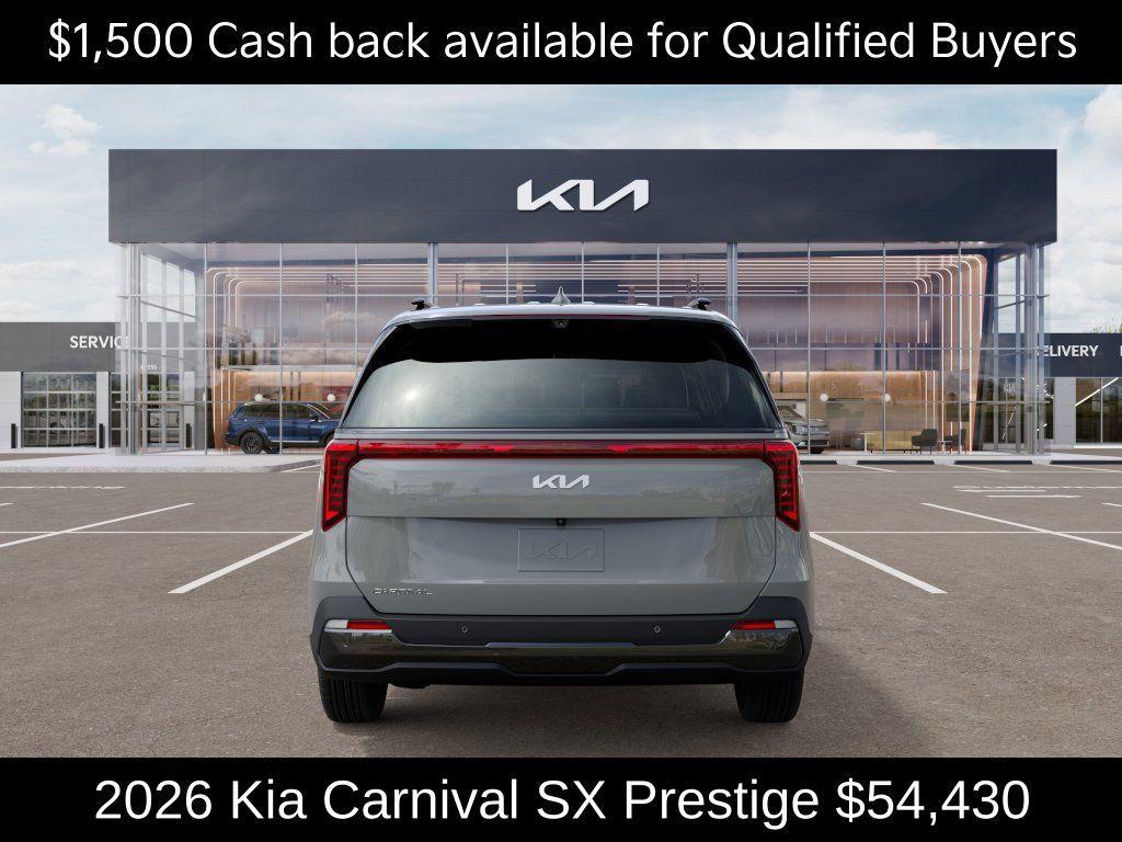 new 2026 Kia Carnival car, priced at $54,430