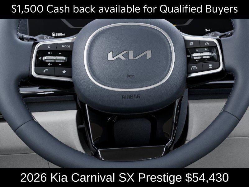 new 2026 Kia Carnival car, priced at $54,430