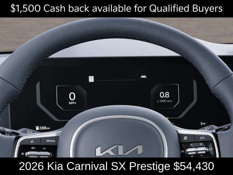 new 2026 Kia Carnival car, priced at $54,430