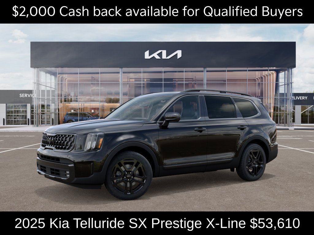 new 2025 Kia Telluride car, priced at $53,610
