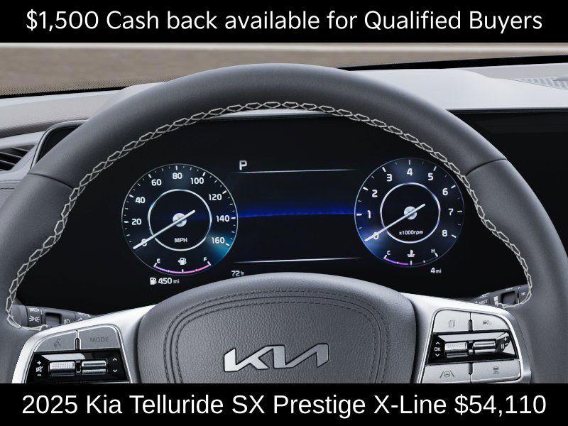 new 2025 Kia Telluride car, priced at $54,110