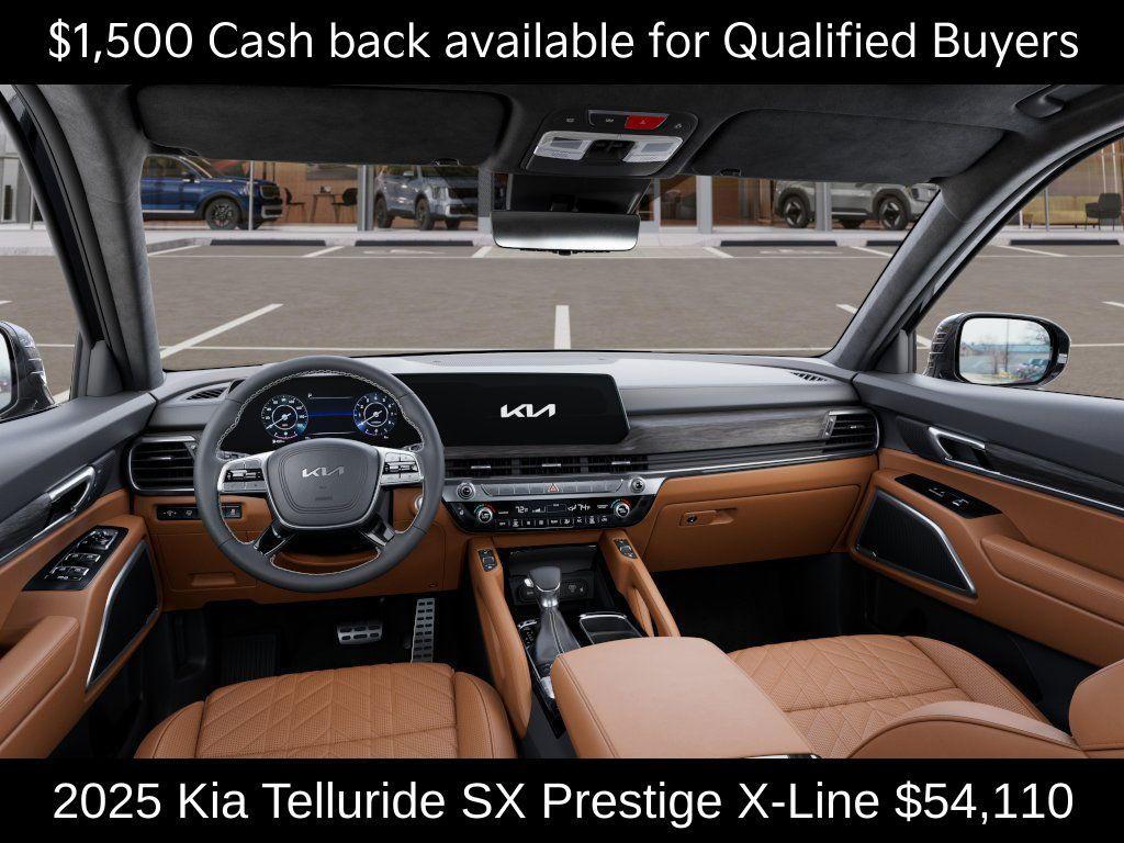 new 2025 Kia Telluride car, priced at $54,110