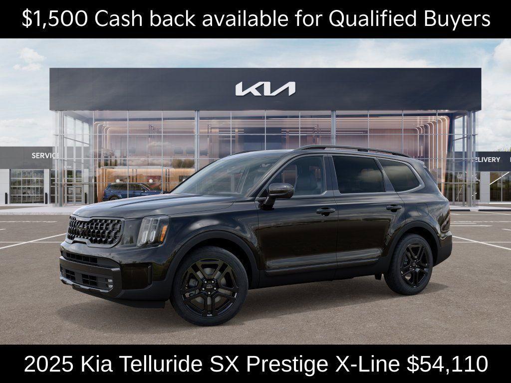 new 2025 Kia Telluride car, priced at $54,110