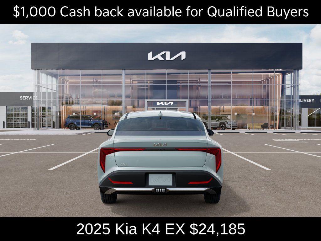 new 2025 Kia K4 car, priced at $24,185