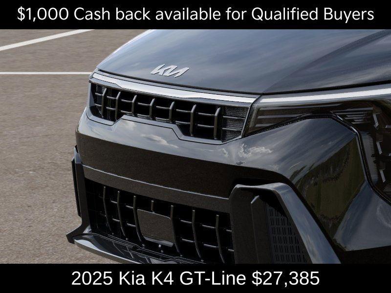 new 2025 Kia K4 car, priced at $27,385