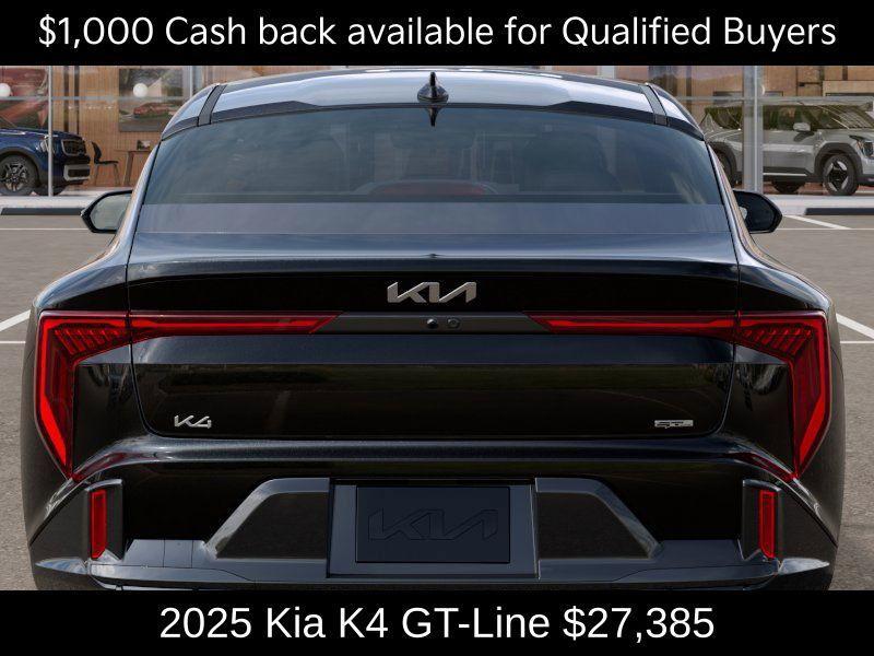 new 2025 Kia K4 car, priced at $27,385