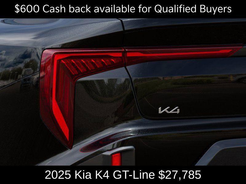 new 2025 Kia K4 car, priced at $27,785