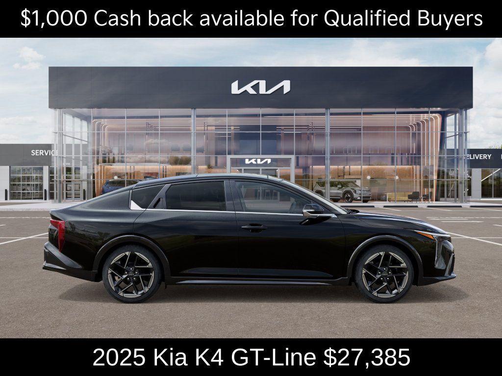 new 2025 Kia K4 car, priced at $27,385