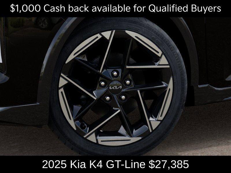 new 2025 Kia K4 car, priced at $27,385