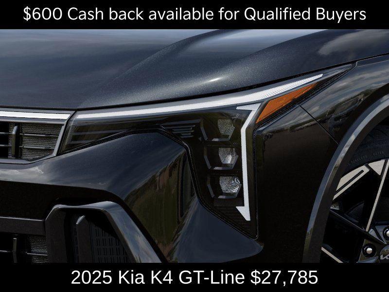 new 2025 Kia K4 car, priced at $27,785
