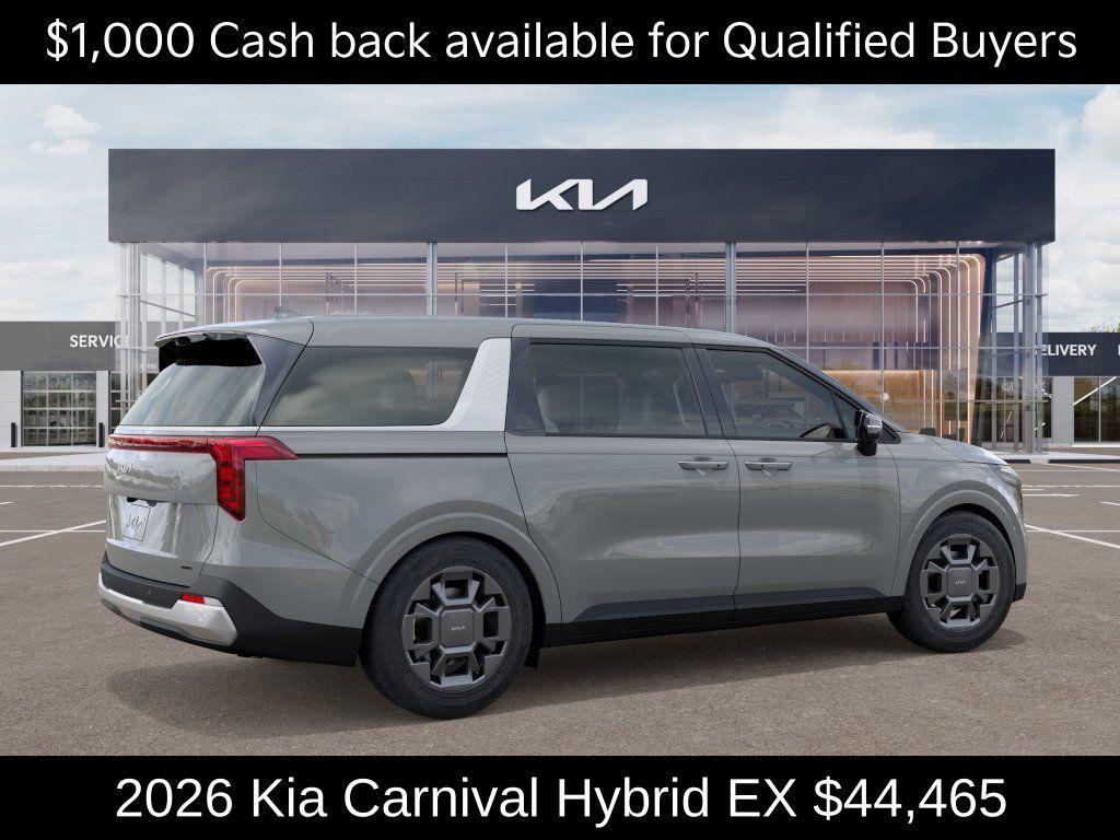 new 2026 Kia Carnival Hybrid car, priced at $44,465