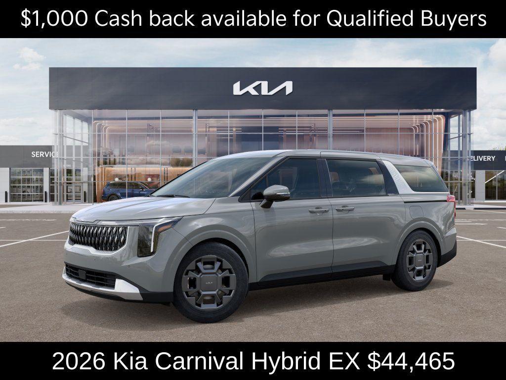 new 2026 Kia Carnival Hybrid car, priced at $44,465