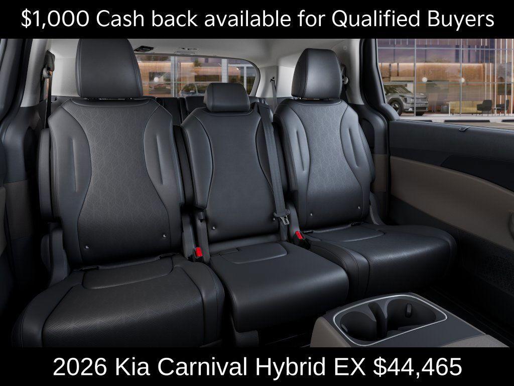 new 2026 Kia Carnival Hybrid car, priced at $44,465