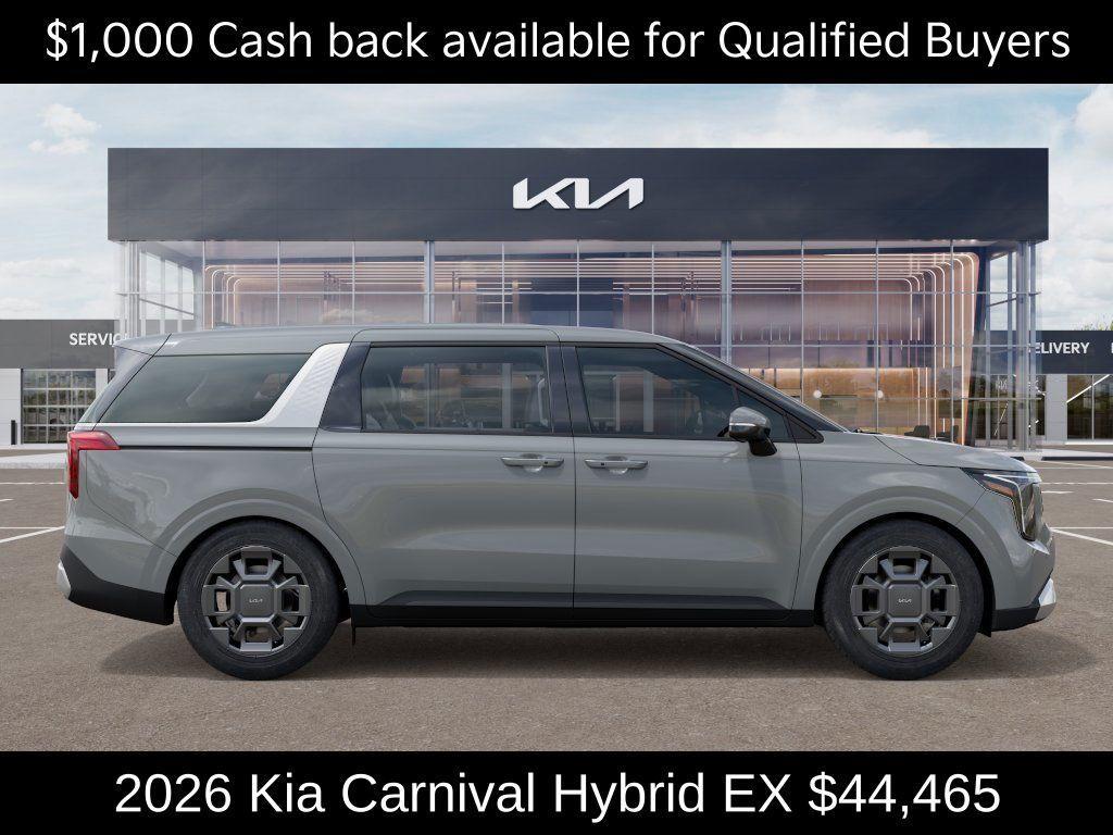 new 2026 Kia Carnival Hybrid car, priced at $44,465