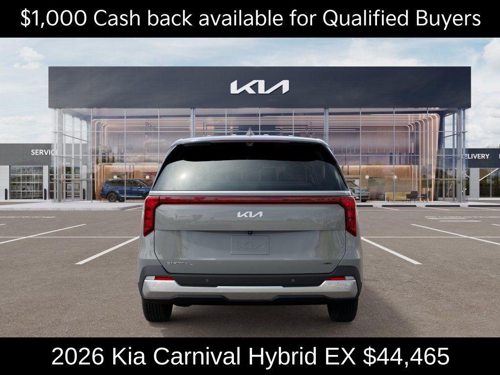 new 2026 Kia Carnival Hybrid car, priced at $44,465