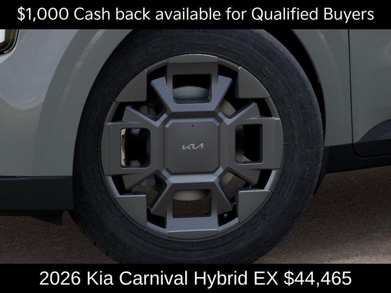 new 2026 Kia Carnival Hybrid car, priced at $44,465