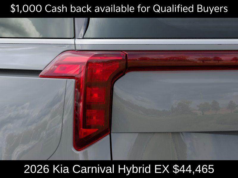 new 2026 Kia Carnival Hybrid car, priced at $44,465