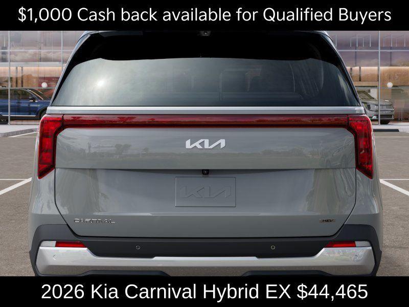 new 2026 Kia Carnival Hybrid car, priced at $44,465