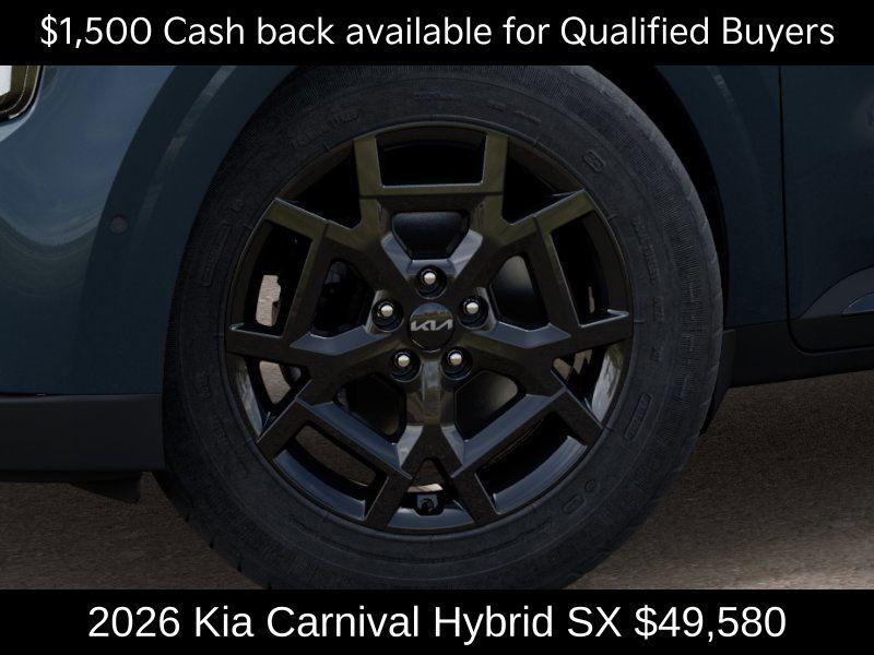 new 2026 Kia Carnival Hybrid car, priced at $49,580