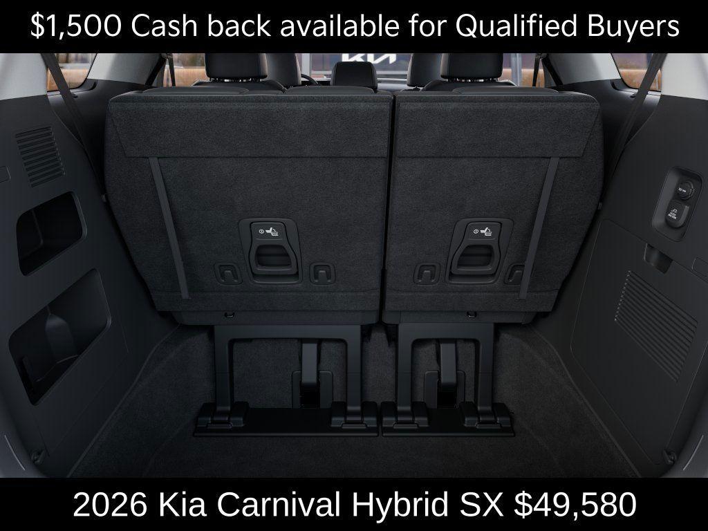 new 2026 Kia Carnival Hybrid car, priced at $49,580