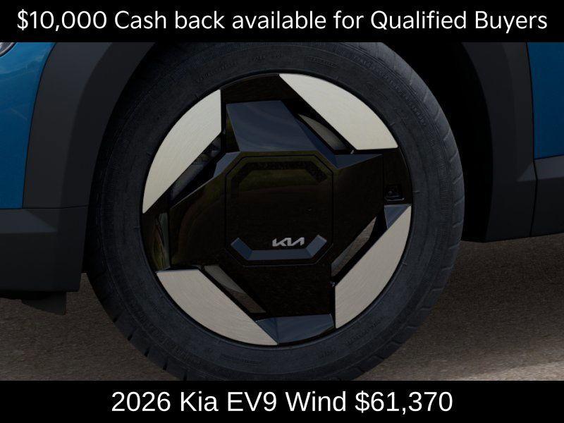new 2026 Kia EV9 car, priced at $61,370