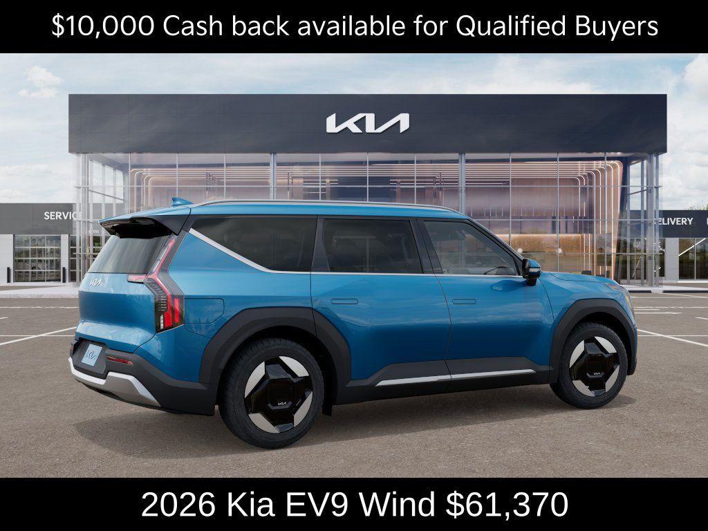 new 2026 Kia EV9 car, priced at $61,370