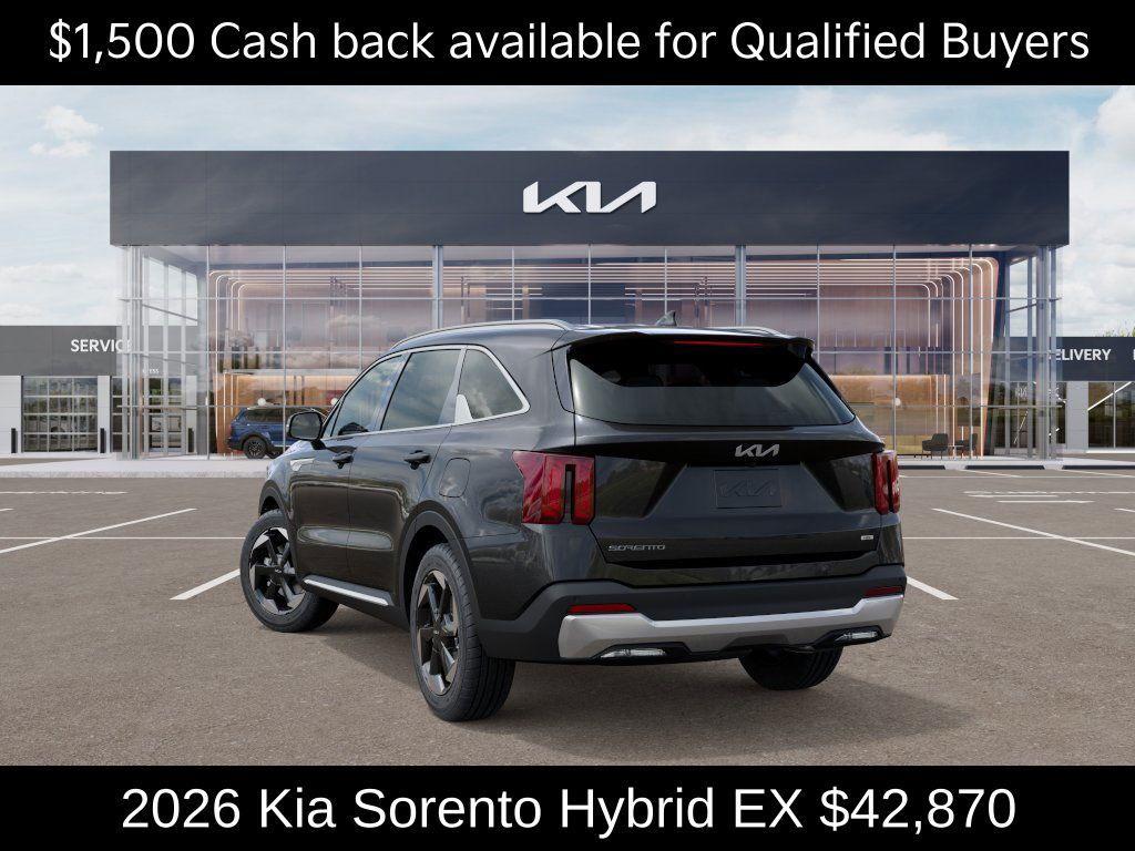 new 2026 Kia Sorento Hybrid car, priced at $42,870