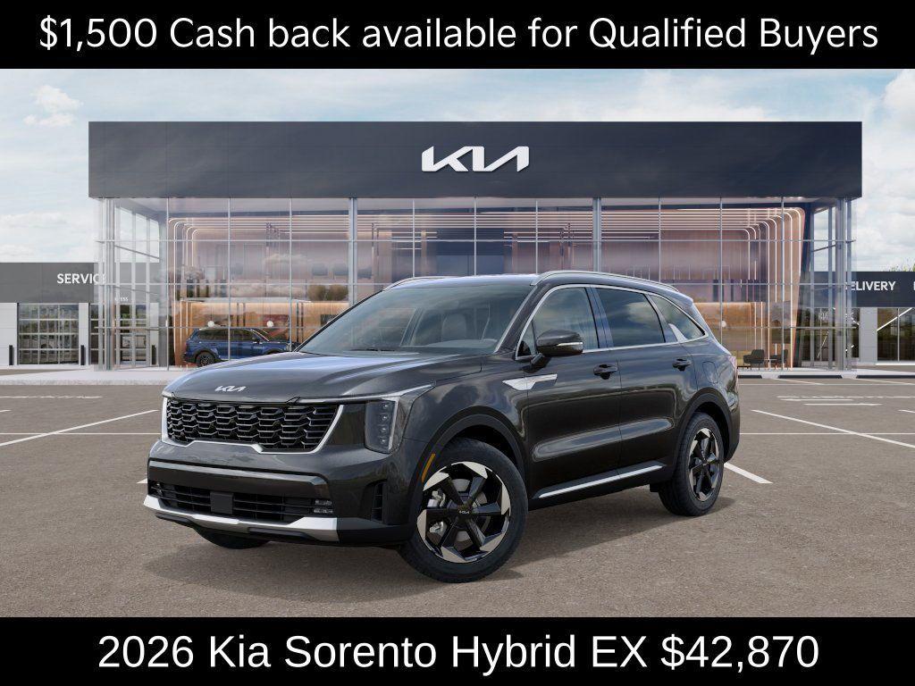 new 2026 Kia Sorento Hybrid car, priced at $42,870
