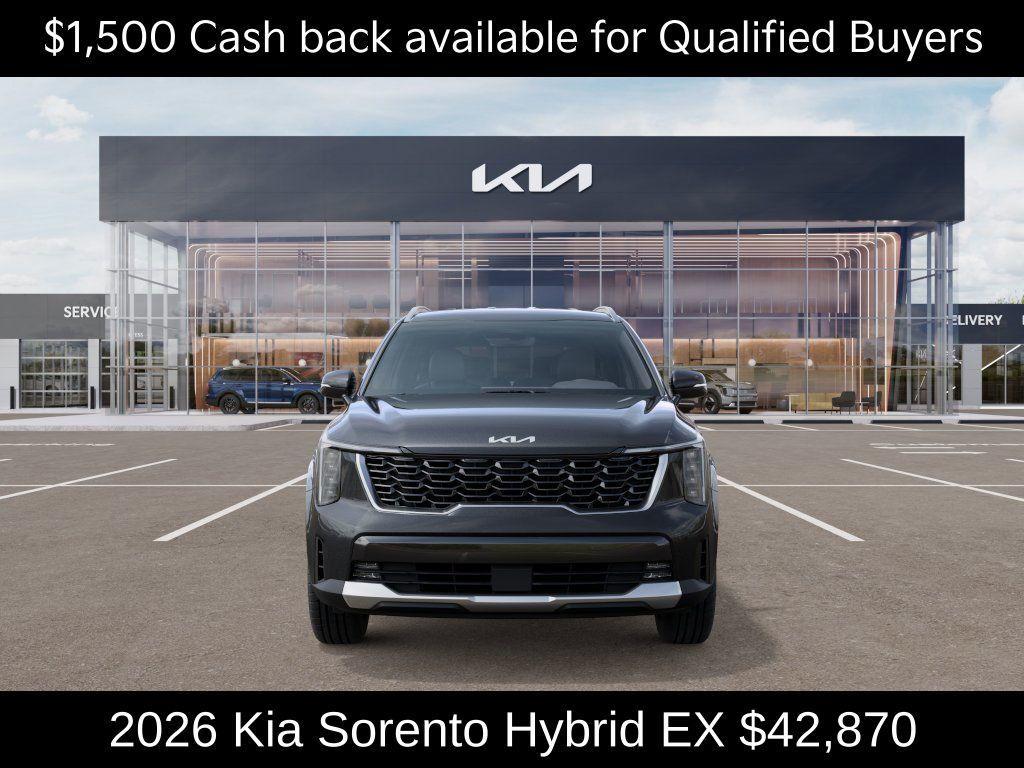 new 2026 Kia Sorento Hybrid car, priced at $42,870