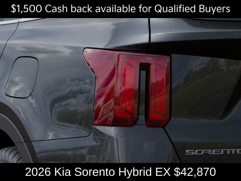 new 2026 Kia Sorento Hybrid car, priced at $42,870