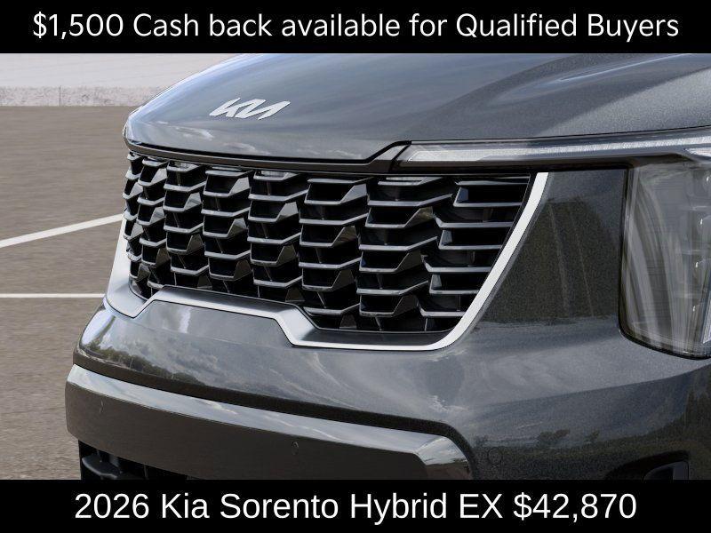 new 2026 Kia Sorento Hybrid car, priced at $42,870