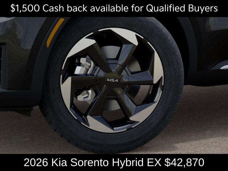 new 2026 Kia Sorento Hybrid car, priced at $42,870