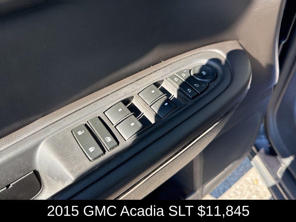used 2015 GMC Acadia car, priced at $11,845