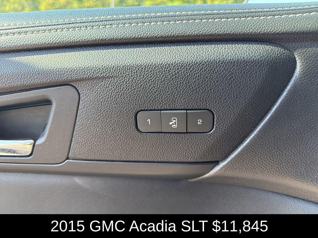 used 2015 GMC Acadia car, priced at $11,845