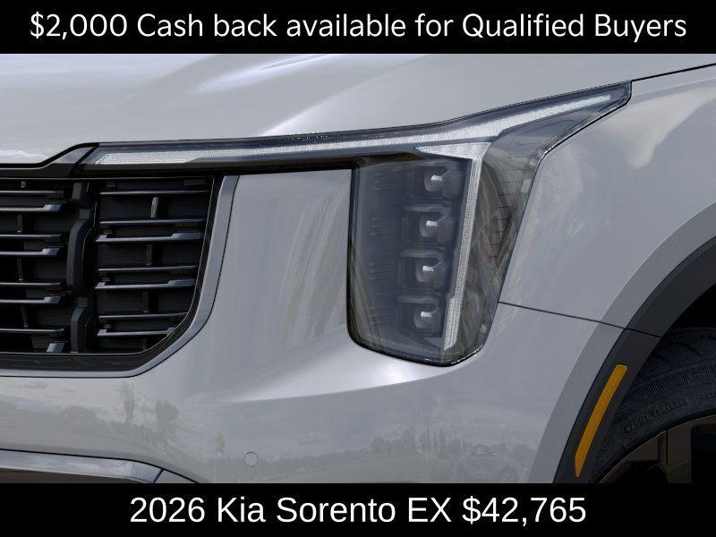 new 2026 Kia Sorento car, priced at $42,765