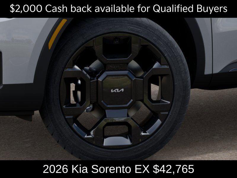 new 2026 Kia Sorento car, priced at $42,765
