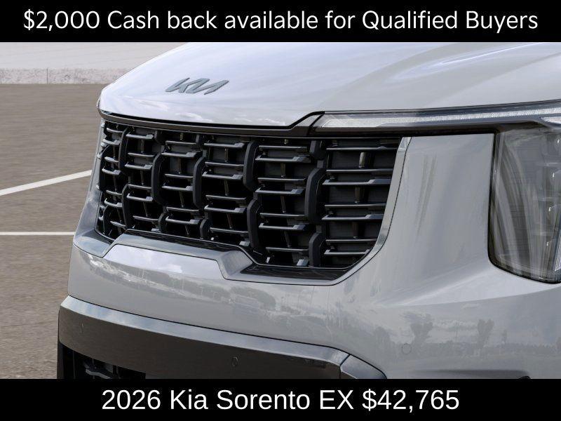 new 2026 Kia Sorento car, priced at $42,765